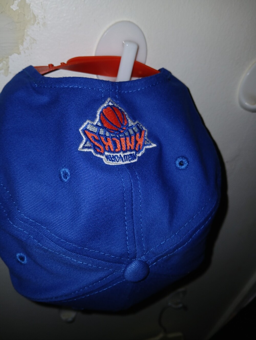 Mitchell & Ness Blue and Orange New York Knicks Snapback